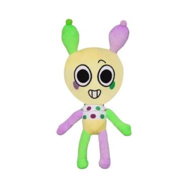 Imagem de Brinquedo De Pelúcia Macio Em Forma De Gato Coelho Almofada Animal De 