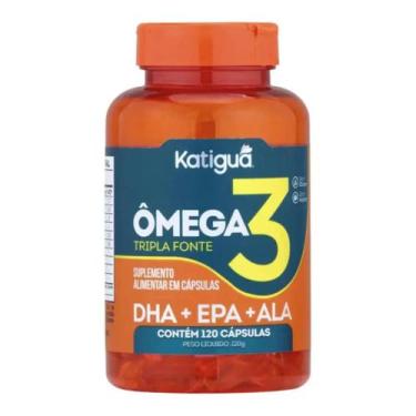 Imagem de Ômega 3 -DHA+EPA+ALA Com 120 Cápsulas - Katiguá