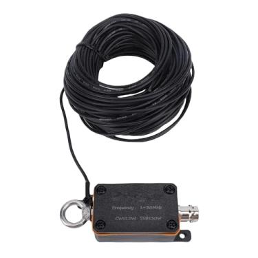 Imagem de Jiawu Antena Compacta Alimentada Com Extremidade de Banda Larga, Meia Eficiente para Comunicação por Ondas Curtas, Rádio CW SSB HF para Viajantes, Liga de Alumínio