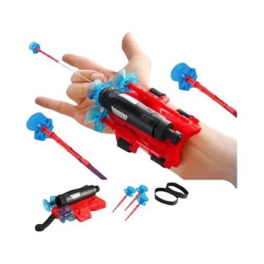 Imagem de Conjunto De Brinquedo Lançador De Herói Homem-Aranha Com Luva Rotativa