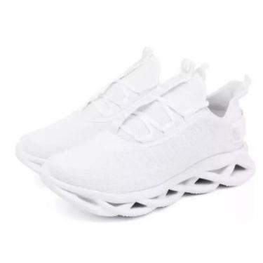 Imagem de Tênis Maverick  Feminino EV Ortopédico Trança Leve macio Sem Cadarço, 