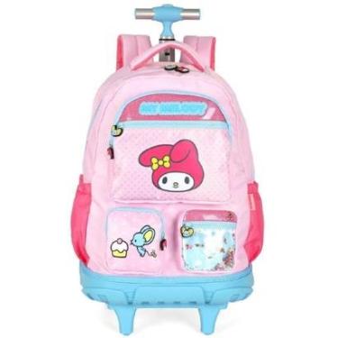 Imagem de MOCHILA INFANTIL LUXCEL AMIGOS DA KELLO KITY COM RODAS MC49694SR-Feminino