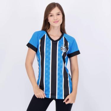 Imagem de Camisa Grêmio Match Feminina Azul-Feminino