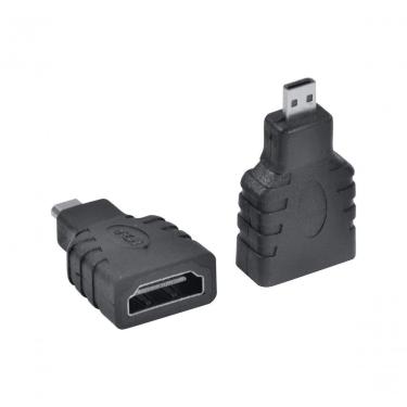 Imagem de Adaptador Micro Hdmi Macho X Hdmi Fêmea Ah-mch - Pc / 5