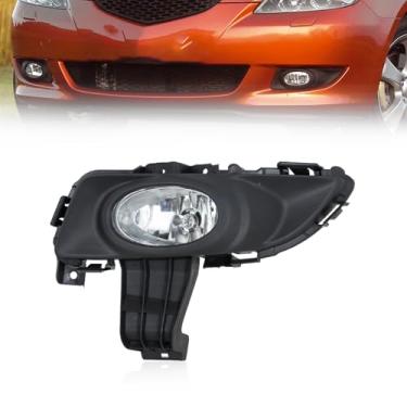 Imagem de JESYMBX Para Mazda 3 M3 2003 2004 2005 2007 2008 2009 2010 Kit de lâmpada de neblina de pára-choques dianteiro BS1C-51-680 Lado esquerdo do motorista