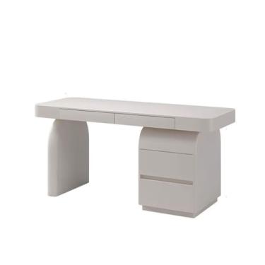 Imagem de Home All Madeira Maciça Luz de Mesa Luxuosa Simples Moderna Premium Sensação Escrita Escritório Estudo Pc Mesa Escritório (180 * 60 * 75 cm)