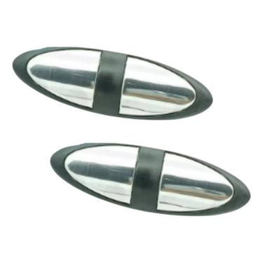 Imagem de Sensor Hand Grip Universal Para Bicicletas Ergometricas Esteiras E  Academia Monitor Cardiaco Batimentos Treino Fit