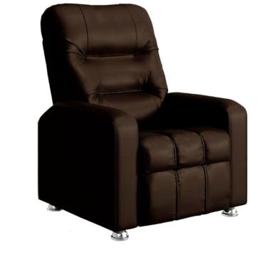 Imagem de Poltrona Do Papai Reclinável Maldivas Corano Marrom Star Confort Marrom