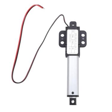 Imagem de MUNEFE Mini Atuador Linear Elétrico, Atuador de Movimento Linear Pequeno, Atuador de Movimento Linear para RV Sofá Robô Mesa de TV 50mm Curso 50N Impulso