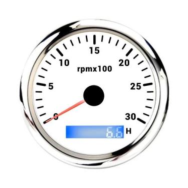 Imagem de Tacômetro LCD De 85MM Com Luz De Fundo LED Para Barco E Carro, Medidor