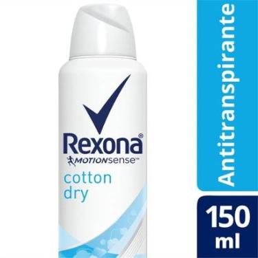 Imagem de Desodorante Rexona Cotton Dry 48 horas Aerosol Feminino 150ml-Feminino
