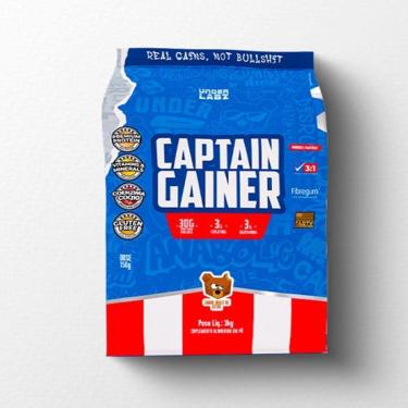 Imagem de Captain Gainer Dulce de Leche - 3000g Doce de Leite - Under Labz-Masculino