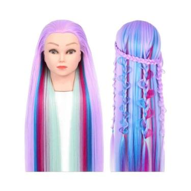 Imagem de Cabeça De Manequim De Fibra Resistente a Altas Temperaturas Para Trein