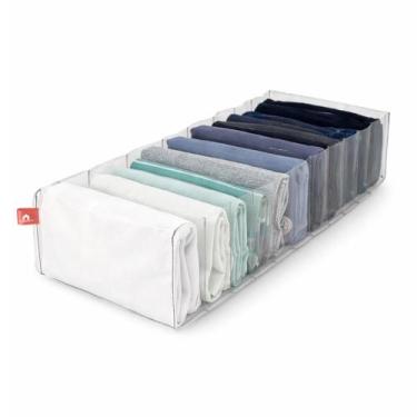 Imagem de Kit 8 Colmeia Organizadora de Roupas de Bebê 15x40x10cm Organizador Gu