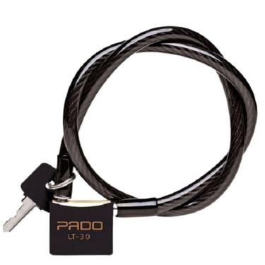 Imagem de Cadeado Para Bicicleta Lt-30 Pado - Preto
