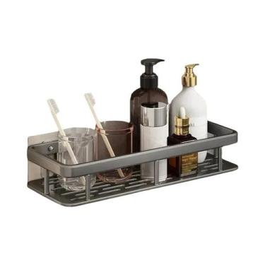 Imagem de Prateleira De Banheiro Em Liga De Alumínio Sem Furos 1/2/3 Peças, Supo