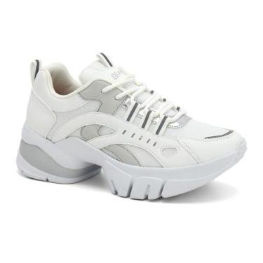 Imagem de Tênis Feminino Ramarim Casual Conforto Esportivo Cores Claras -, Ouro 