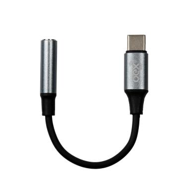 Imagem de Cabo Adaptador USB C Para Fone de Ouvido P3 35mm Oex AD404-Unissex