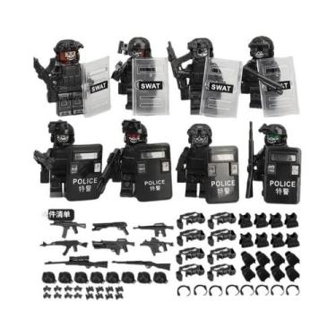 Imagem de Brinquedo De Montar Lego Com Minifiguras De Forças Especiais Da Políci