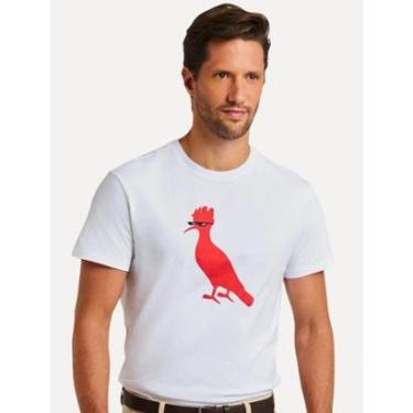 Imagem de Camiseta Reserva Masculina Regular Pica-pau Meme Branca-Masculino