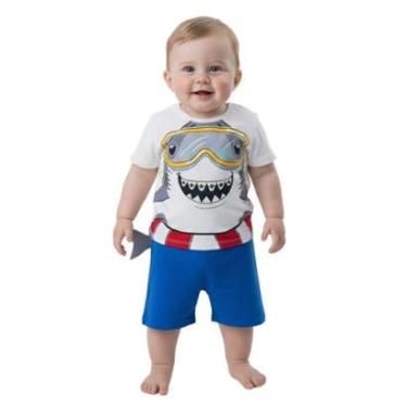 Imagem de Pijama Infantil Bebê Menino Brilha no Escuro Kyly-Masculino