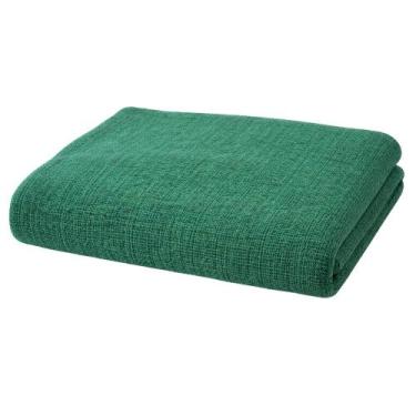 Imagem de Manta Para Sofá e Cama em Algodão 2,40x1,80 - Armarinho Silva, Verde M