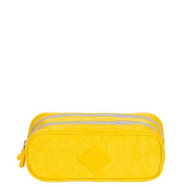 Imagem de Estojo 2 Compartimentos Crinkle - Amarelo - Sestini, Amarelo