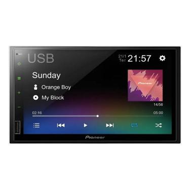 Imagem de Central Multimídia 2-DIN Pionner Bluetooth 7 Polegadas DMH-145BR