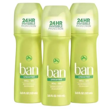 Imagem de 3 Und Desodorante Rollon Sem Perfume - Ban Deodorant