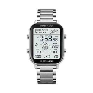 Imagem de Relógio Esportivo Digital Masculino SKMEI Com Luz De Fundo LED Multifu