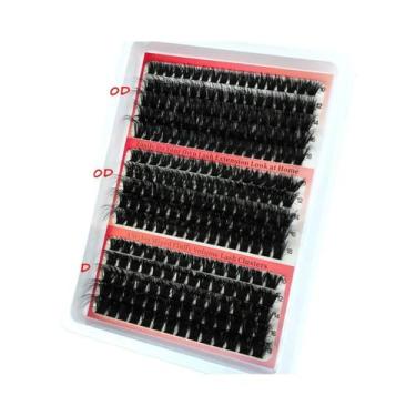 Imagem de Cachos De Cílios Naturais Volumosos E Espessos De 15 Fileiras 60D-160D