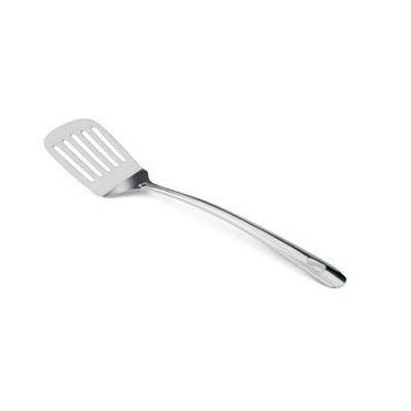 Imagem de Espátula Vazada Aço Inox 32cm Cozinha - James.F - James F