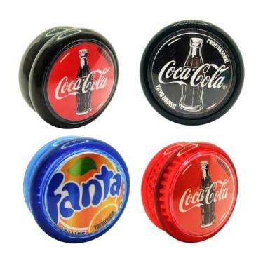 Imagem de Kit Profissional de Ioio de Rolamento Refrigerantes 4 Unidades - YoyoB