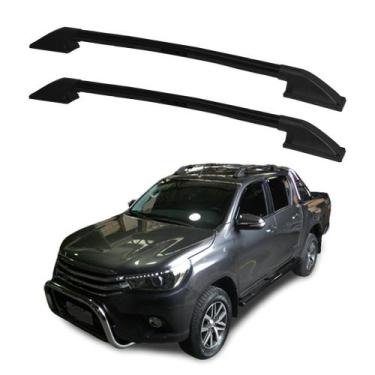 Imagem de Rack Teto Hilux 2016 2017 2018 2019 2020 Preto - CCF