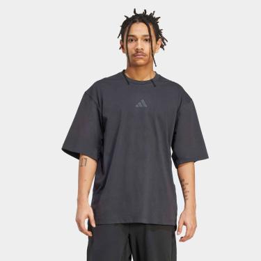 Imagem de Camiseta Adidas 3 Listras Oversized Masculina-Masculino
