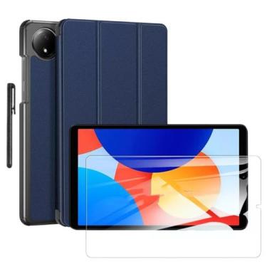 Imagem de Capa couro + caneta touch para Redmi Pad Se 8,7 + pelicula - Genérica