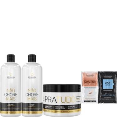 Imagem de Borabella Não Chore Kit 2x1L + Máscara Pratudo 300g