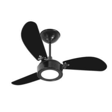 Imagem de Ventilador de Teto New Light Led Preto 110V+Controle Remoto - Trio, 11