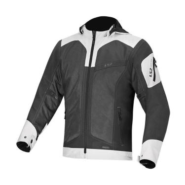 Imagem de Jaqueta Ls2 Bolton Air Masculina Cinza e Verde-Masculino
