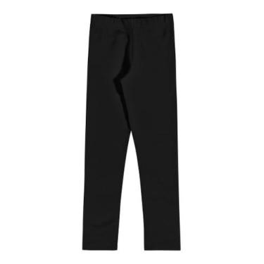 Imagem de Legging Feminina Infantil - 50005 - Elian, Preto, 8