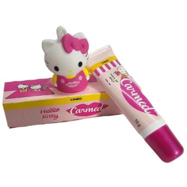 Imagem de Hidratante Labial Com Cor Torta de Maçã Carmed 10g + Hello Kitty Cimed