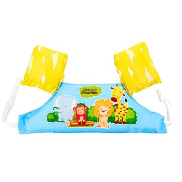 Imagem de Colete Flutuador Infantil Floresta Divertida com Tiras Ajustáveis e Fechos Seguros DM Toys