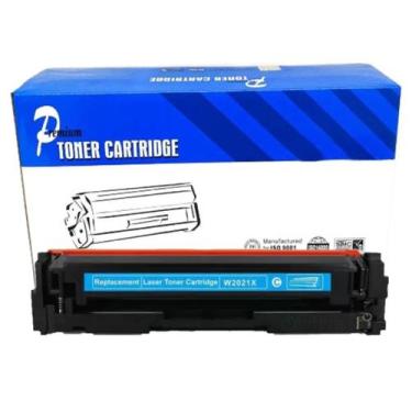 Imagem de Toner Compatível W2021X CF414X Ciano COM CHIP M454DW M454DN M479FDW M4