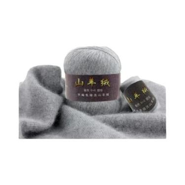 Imagem de Conjunto De Fios De Cashmere Macio Para Homens 50g 20g Para Tricô De S