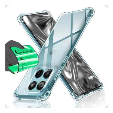 Imagem de Capa Capinha Anti Shock + Película Cerâmica Para Motorola Edge 60 Neo 