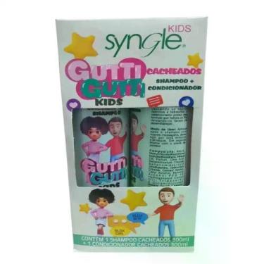 Imagem de Shampoo + Condicionador Infantil Cacheados Syngle 600ML