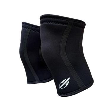 Imagem de Joelheira Cross Mormaii Neoprene Longa 7mm Support Proneo, GG, Preto