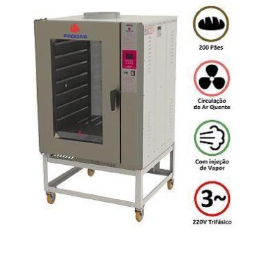 Imagem de Forno turbo progas prp-8000 eletrico trifasico 220v, 220V