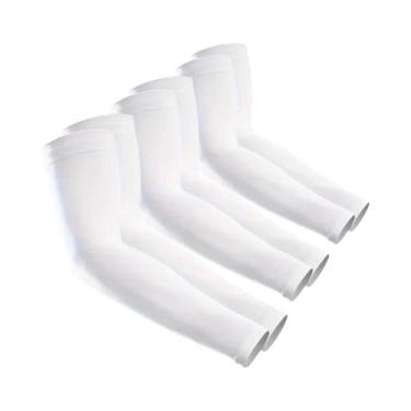 Imagem de Mangas De Proteção Solar Respiráveis Unissex, 3 Pares Para Ciclismo, C