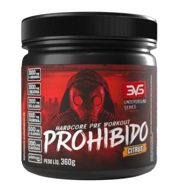 Imagem de Pré-Treino Prohibido Citrus 360g 3VS Nutrition